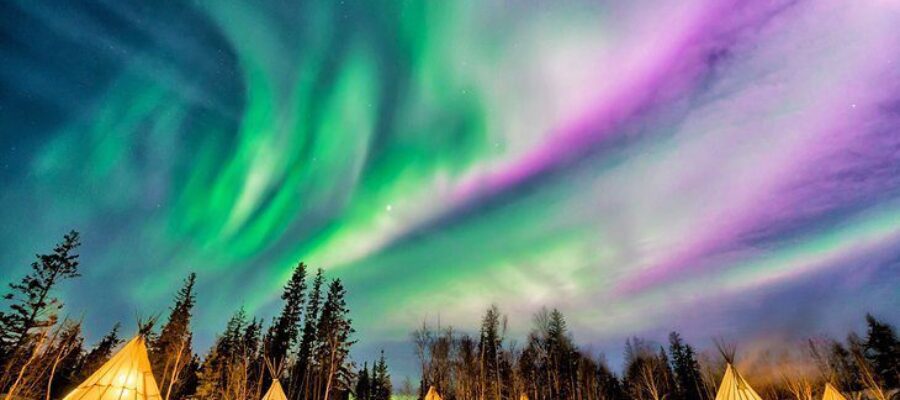 canada-yellowknife-top-attractions-aurora-village-northern-lights